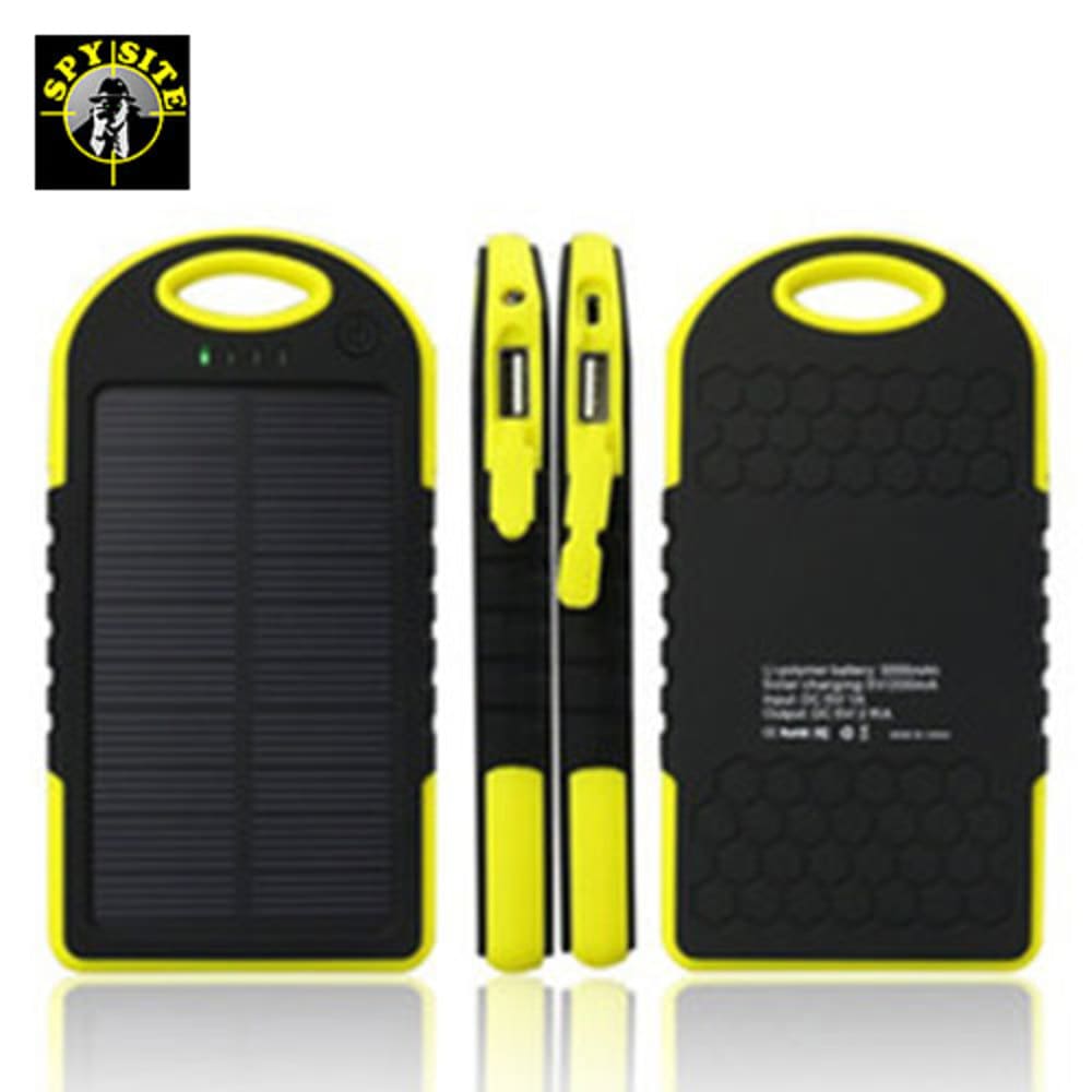 Portable Solar USB Power Bank - SSS Corp.# - variant_sku# - solar USB battery